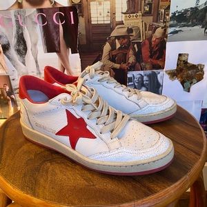 Golden Goose Ball Star Red